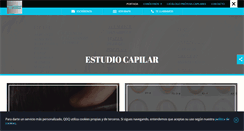 Desktop Screenshot of estudiocapilarproductos.com